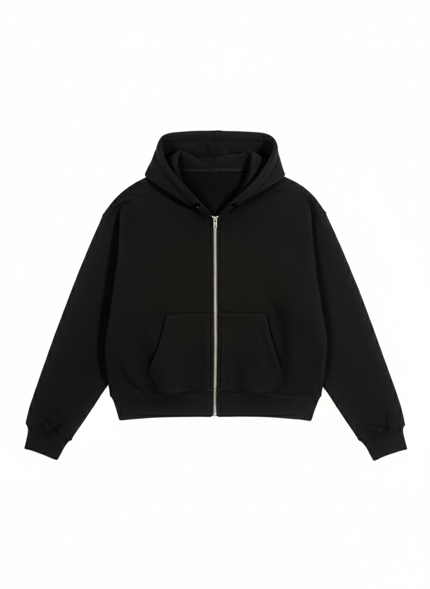 Zip up hoodie